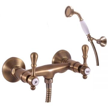 Смеситель для душа Rav Slezak (Рав Слезак) Morava MK480.5/2SM, бронза