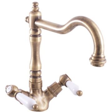 Смеситель для раковины Rav Slezak (Рав Слезак) Morava Eco MK520.5/8SM, бронза