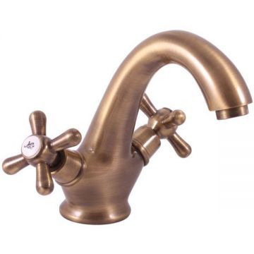 Смеситель для раковины Rav Slezak (Рав Слезак) Morava MK128.5SM, бронза