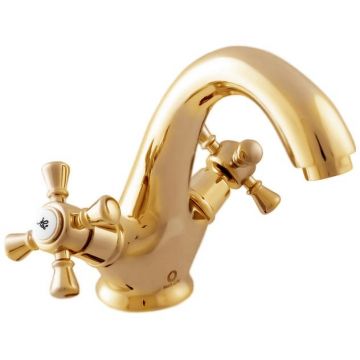 Смеситель для раковины Rav Slezak (Рав Слезак) Morava MK328.5Z, золото