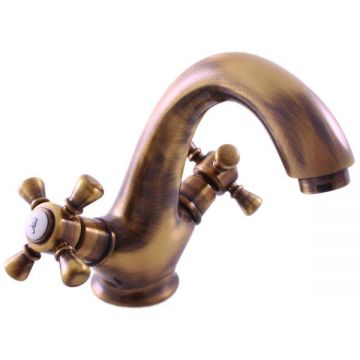 Смеситель для раковины Rav Slezak (Рав Слезак) Morava MK329.5SM, бронза