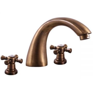 Смеситель для раковины Rav Slezak (Рав Слезак) Morava MK333.5SM, бронза