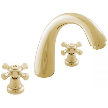 Смеситель для раковины Rav Slezak (Рав Слезак) Morava MK333.5Z, золото