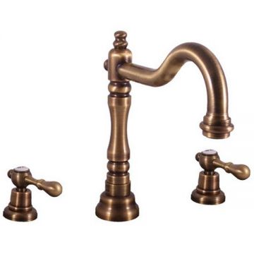 Смеситель для раковины Rav Slezak (Рав Слезак) Morava MK432.5SM, бронза