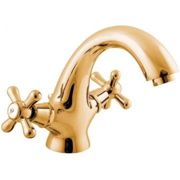Смеситель для раковины Rav Slezak (Рав Слезак) Morava MK628.5Z, золото