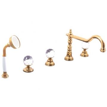 Смеситель на борт ванны Rav Slezak (Рав Слезак) Brilliance Brilliance164.5PZ, золото