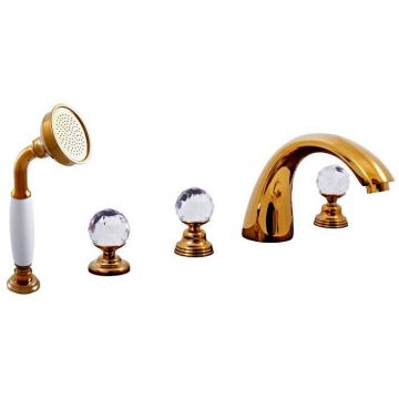 Смеситель на борт ванны Rav Slezak (Рав Слезак) Brilliance Brilliance169.5PSM, бронза