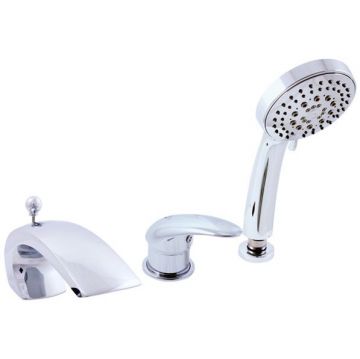 Смеситель на борт ванны Rav Slezak (Рав Слезак) Dunaj D472.5S, хром