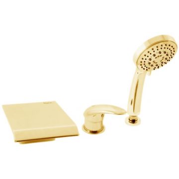 Смеситель на борт ванны Rav Slezak (Рав Слезак) Dunaj D473.5YZ, золото