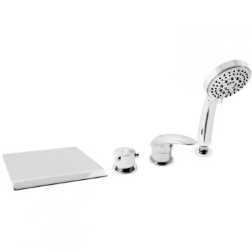 Смеситель на борт ванны Rav Slezak (Рав Слезак) Dunaj D474.5P, хром