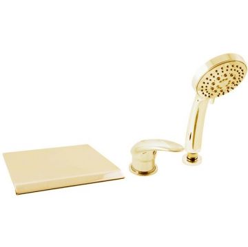 Смеситель на борт ванны Rav Slezak (Рав Слезак) Dunaj D474.5YZ, золото