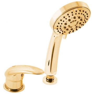 Смеситель на борт ванны Rav Slezak (Рав Слезак) Dunaj D475.5YZ, золото