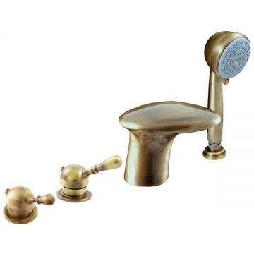 Смеситель на борт ванны Rav Slezak (Рав Слезак) Labe L071.5PSM, бронза
