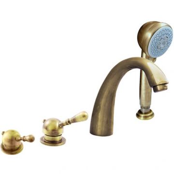 Смеситель на борт ванны Rav Slezak (Рав Слезак) Labe L076.5PSM, бронза