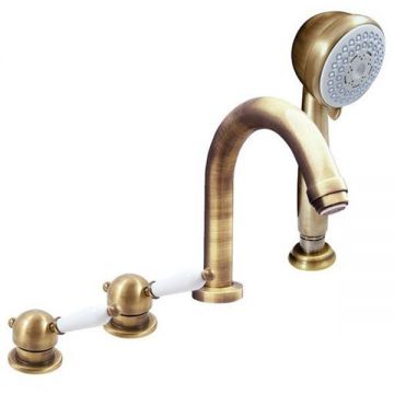 Смеситель на борт ванны Rav Slezak (Рав Слезак) Labe L562.5PSM, бронза