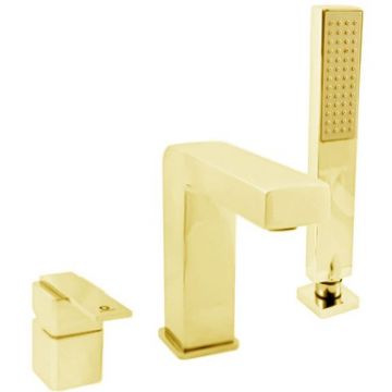 Смеситель на борт ванны Rav Slezak (Рав Слезак) Loira LR565.5YZ, золото