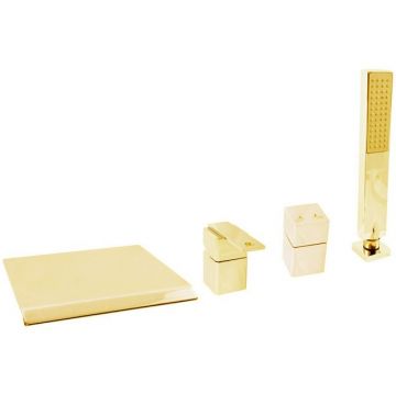 Смеситель на борт ванны Rav Slezak (Рав Слезак) Loira LR574.5PZ, золото