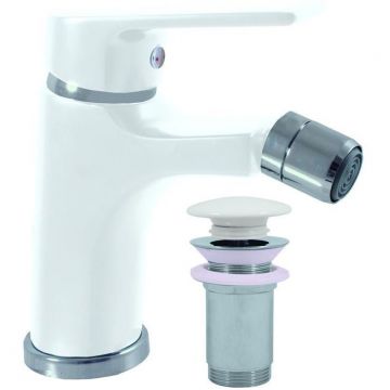 Смеситель для биде Rav Slezak (Рав Слезак) Colorado CO145.5KBC, белый/хром