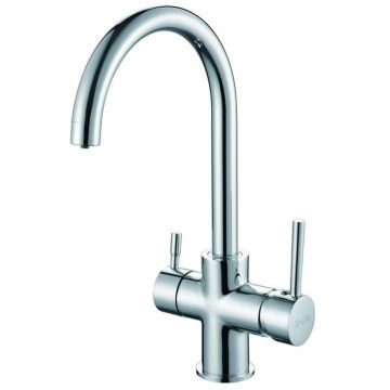 Смеситель для кухни с подключением фильтра для воды D-Lin (Д-Лин) D159315, хром