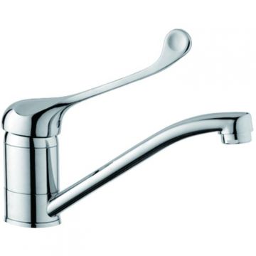 Смеситель для кухни с хирургической ручкой D-Lin (Д-Лин) D151427-6, хром