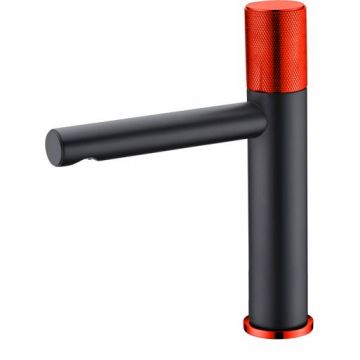 Смеситель для раковины Bronze de Luxe (Бронз Де Люкс) Avantgarde 2010RH, черный/красный