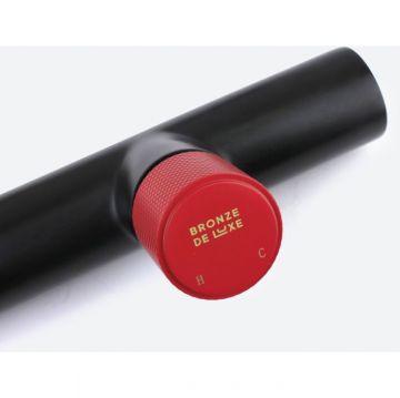 Смеситель для раковины Bronze de Luxe (Бронз Де Люкс) Avantgarde 2021RH, черный/красный