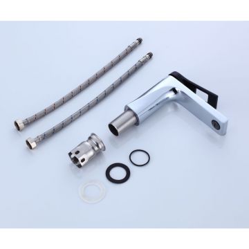 Смеситель для раковины Bronze de Luxe (Бронз Де Люкс) Element EL02CB, хром/черный