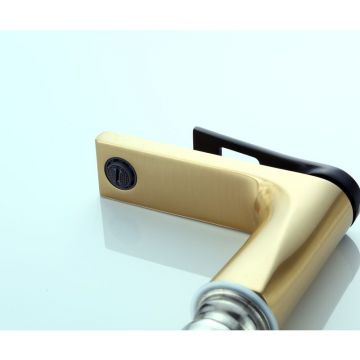 Смеситель для раковины Bronze de Luxe (Бронз Де Люкс) Element EL02GB, матовое золото