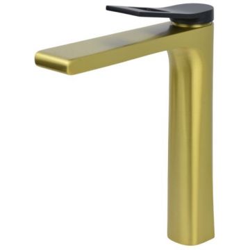 Смеситель для раковины Bronze de Luxe (Бронз Де Люкс) Element EL21GB, матовое золото