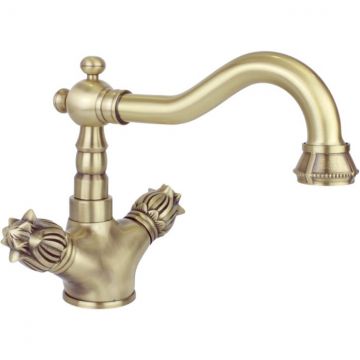 Смеситель для раковины Bronze de Luxe (Бронз Де Люкс) Florence 21318, бронза