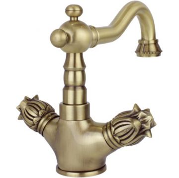 Смеситель для раковины Bronze de Luxe (Бронз Де Люкс) Florence 21318, бронза