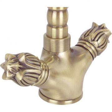 Смеситель для раковины Bronze de Luxe (Бронз Де Люкс) Florence 21318, бронза