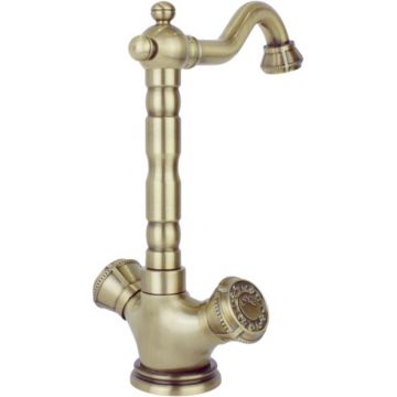 Смеситель для раковины Bronze de Luxe (Бронз Де Люкс) Royal 10105, бронза