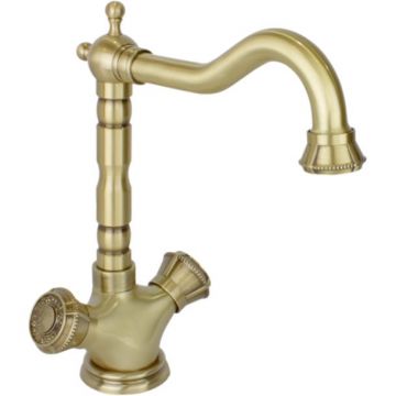 Смеситель для раковины Bronze de Luxe (Бронз Де Люкс) Royal 10105/1, бронза