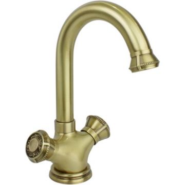 Смеситель для раковины Bronze de Luxe (Бронз Де Люкс) Royal 21981/1, бронза