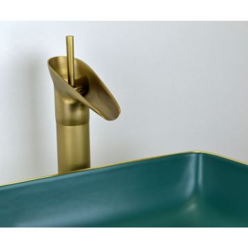 Смеситель для раковины Bronze de Luxe (Бронз Де Люкс) Scandi 10101, бронза