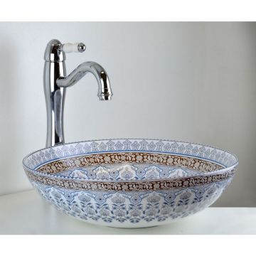 Смеситель для раковины Bronze de Luxe (Бронз Де Люкс) Tiffany C912, хром