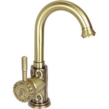 Смеситель для раковины Bronze de Luxe (Бронз Де Люкс) Windsor 10127, бронза