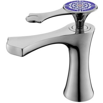 Смеситель для раковины Bronze de Luxe (Бронз Де Люкс) Yasmina 800/B01, хром