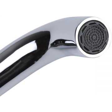 Смеситель для раковины настенный Bronze de Luxe (Бронз Де Люкс) Scandi 14511C, хром