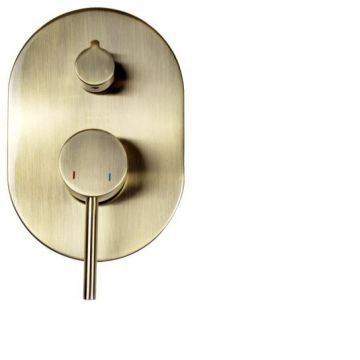 Душевая система встраиваемая Bronze de Luxe (Бронз Де Люкс) Scandi 14582/1BR, бронза