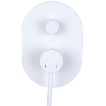 Душевая система встраиваемая Bronze de Luxe (Бронз Де Люкс) Scandi 14582W, белый