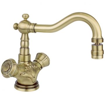 Смеситель для биде Bronze de Luxe (Бронз Де Люкс) Royal 10217, бронза