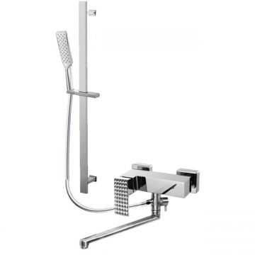 Смеситель для ванны Bronze de Luxe (Бронз Де Люкс) Grani RT980, хром