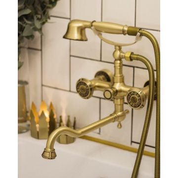 Смеситель для ванны Bronze de Luxe (Бронз Де Люкс) Royal 10119D, бронза