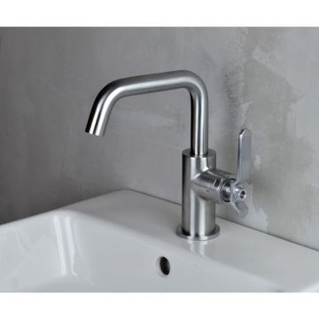 Смеситель для раковины Bronze de Luxe (Бронз Де Люкс) 1760S 1178CC, матовый хром