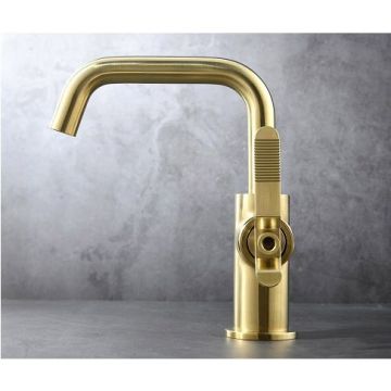 Смеситель для раковины Bronze de Luxe (Бронз Де Люкс) 1760S 1178CG, матовое золото