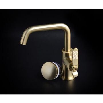 Смеситель для раковины Bronze de Luxe (Бронз Де Люкс) 1760S 1178CG, матовое золото