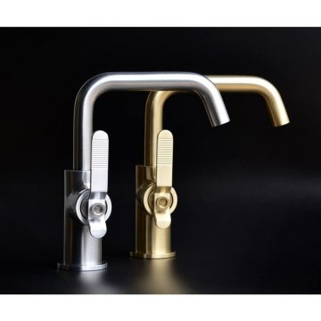 Смеситель для раковины Bronze de Luxe (Бронз Де Люкс) 1760S 1178CG, матовое золото