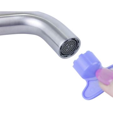 Смеситель для раковины Bronze de Luxe (Бронз Де Люкс) 1760S 5530CC, матовый хром